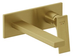 KLUDI - Decus Umyvadlová baterie pod omítku, kartáčované zlato (54244N075)