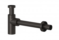 KLUDI - Designový sifon, broušený Gunmetal (10020N2-00)