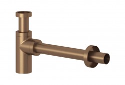 KLUDI - Designový sifon, kartáčovaný bronz (10020N1-00)