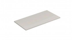 KLUDI - Icos Deska pod umyvadlo 100x50 cm, matná písečně šedá (50T100O2)