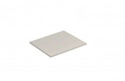 KLUDI - Icos Deska pod umyvadlo 60x60 cm, matná písečně šedá (50T60O2)