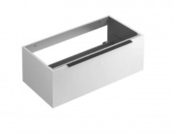 KLUDI - Icos Umyvadlová skříňka, 100x50x35 cm, 1 zásuvka, matná bílá (50S10053)