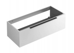 KLUDI - Icos Umyvadlová skříňka, 100x50x35 cm, 1 zásuvka, matná bílá (50S12053)