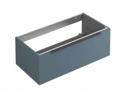 KLUDI - Icos Umyvadlová skříňka, 100x50x35 cm, 1 zásuvka, matná petrolejová (50S100O3)