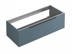 KLUDI - Icos Umyvadlová skříňka, 100x50x35 cm, 1 zásuvka, matná petrolejová (50S120O3)