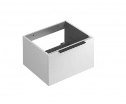 KLUDI - Icos Umyvadlová skříňka, 60x50x35 cm, 1 zásuvka, matná bílá (50S6053)