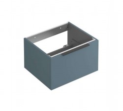 KLUDI - Icos Umyvadlová skříňka, 60x50x35 cm, 1 zásuvka, matná petrolejová (50S60O3)