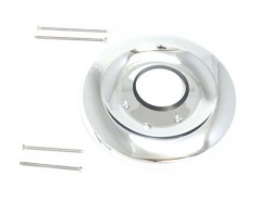 KLUDI - Krycí rozeta pro základní podomítkové těleso, chrom (7518805-00)