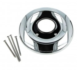 KLUDI - Krycí rozeta pro základní podomítkové těleso, chrom (7590605-00)