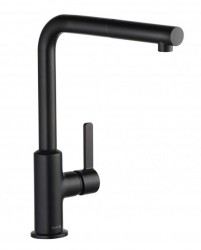 KLUDI - L-ine S Dřezová baterie s výsuvnou koncovkou, matná černá (408513975)
