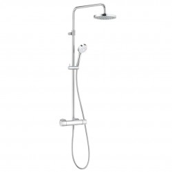 KLUDI - Logo Sprchový set Dual Shower System s termostatem, 20 cm, chrom (6809505-00)