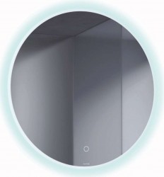KLUDI - Luma Zrcadlo s LED osvětlením a vyhříváním, 60x60 cm, dotykový senzor (17SP0100)