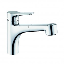 KLUDI - Mix Dřezová baterie s výsuvnou sprškou, chrom (329410575)