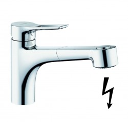 KLUDI - Mix Dřezová baterie s výsuvnou sprškou, chrom (329420562)