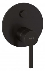 KLUDI - Nova Fonte Baterie pod omítku pro 2 spotřebiče, broušený Gunmetal (20759N215)