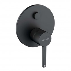 KLUDI - Nova Fonte Baterie pod omítku pro 2 spotřebiče, matná černá (207593915)