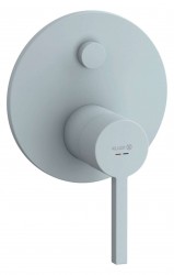 KLUDI - Nova Fonte Baterie pod omítku pro 2 spotřebiče, matná světle modrá (20759O415)