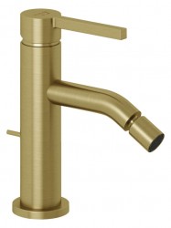 KLUDI - Nova Fonte Bidetová baterie s výpustí, kartáčované zlato (20216N015)