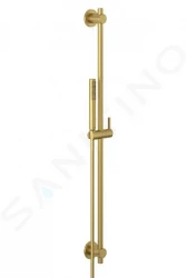 KLUDI - Nova Fonte Set sprchové hlavice, tyče a hadice, kartáčované zlato (20840N0-15)