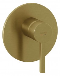 KLUDI - Nova Fonte Sprchová baterie pod omítku, kartáčované zlato (20755N015)