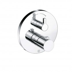 KLUDI - Nova Fonte Termostatická baterie pod omítku pro 2 spotřebiče, chrom (208300515)