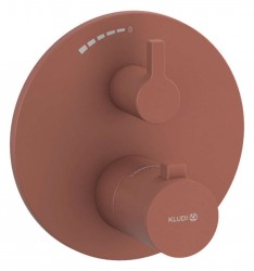 KLUDI - Nova Fonte Termostatická sprchová baterie pod omítku, matná cihlová (20885O515)