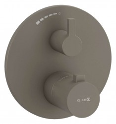 KLUDI - Nova Fonte Termostatická sprchová baterie pod omítku, matná šedá (20885O115)