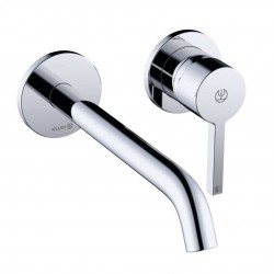 KLUDI - Nova Fonte Umyvadlová baterie pod omítku, 2-otvorová instalace, chrom (202450515)