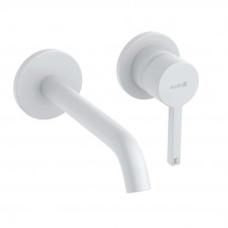 KLUDI - Nova Fonte Umyvadlová baterie pod omítku, 2-otvorová instalace, matná bílá (202445315)