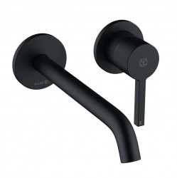 KLUDI - Nova Fonte Umyvadlová baterie pod omítku, 2-otvorová instalace, matná černá (202453915)