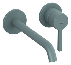 KLUDI - Nova Fonte Umyvadlová baterie pod omítku, 2-otvorová instalace, matná petrolejová (20245O315)