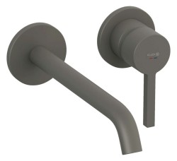 KLUDI - Nova Fonte Umyvadlová baterie pod omítku, 2-otvorová instalace, matná šedá (20245O115)