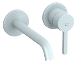KLUDI - Nova Fonte Umyvadlová baterie pod omítku, 2-otvorová instalace, matná světle modrá (20244O415)