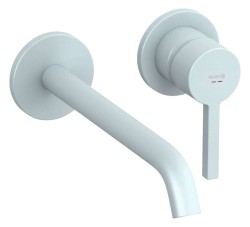 KLUDI - Nova Fonte Umyvadlová baterie pod omítku, 2-otvorová instalace, matná světle modrá (20245O415)