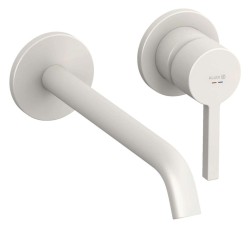 KLUDI - Nova Fonte Umyvadlová baterie pod omítku, 2-otvorová instalace, matná světle šedá (20245O215)