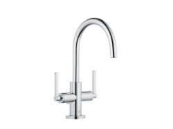 KLUDI - Nova Fonte Umyvadlová baterie s výpustí a otočným výtokem, chrom (201180515)