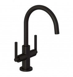 KLUDI - Nova Fonte Umyvadlová baterie s výpustí, broušený Gunmetal (20118N215)