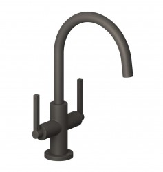 KLUDI - Nova Fonte Umyvadlová baterie s výpustí, matná šedá (20118O115)