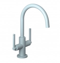 KLUDI - Nova Fonte Umyvadlová baterie s výpustí, matná světle šedá (20118O415)