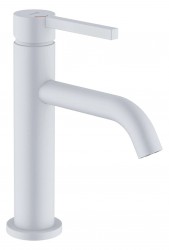 KLUDI - Nova Fonte Umyvadlová baterie s výpustí Push-Open, EcoPlus, matná bílá (202895315)