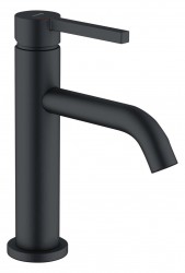 KLUDI - Nova Fonte Umyvadlová baterie s výpustí Push-Open, EcoPlus, matná černá (202893915)