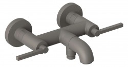 KLUDI - Nova Fonte Vanová baterie, matná šedá (20540O115)