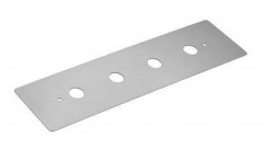 KLUDI - Příslušenství Pohledová deska pro 4-otvorovou vanovou baterii, chrom (1602105)