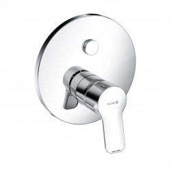 KLUDI - Pure&Easy Baterie pod omítku pro 2 spotřebiče, chrom (376590565)