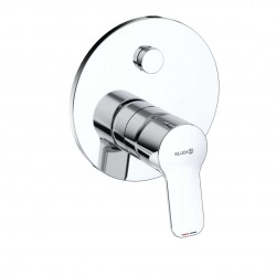 KLUDI - Pure&Easy Baterie pod omítku pro 2 spotřebiče, chrom (377590565)