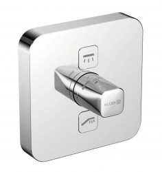 KLUDI - Push Baterie pod omítku pro 2 spotřebiče, chrom (387110538)