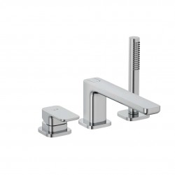 KLUDI - Renon Baterie na okraj vany, 3-otvorová instalace, chrom (424480575)