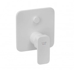 KLUDI - Renon Baterie pod omítku pro 2 spotřebiče, matná bílá (427635375)