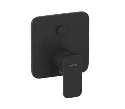 KLUDI - Renon Baterie pod omítku pro 2 spotřebiče, matná černá (427593975)