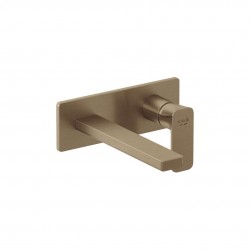 KLUDI - Renon Umyvadlová baterie pod omítku, 2-otvorová instalace, kartáčovaný bronz (42244N175)